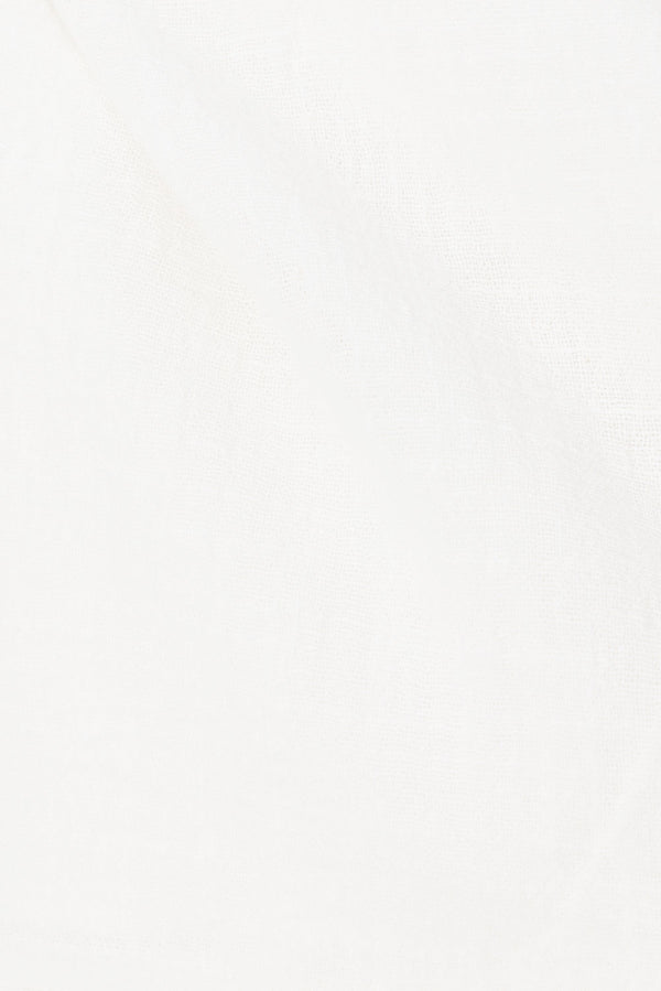 White Lace Elastic Drawstring Cerelia Shorts