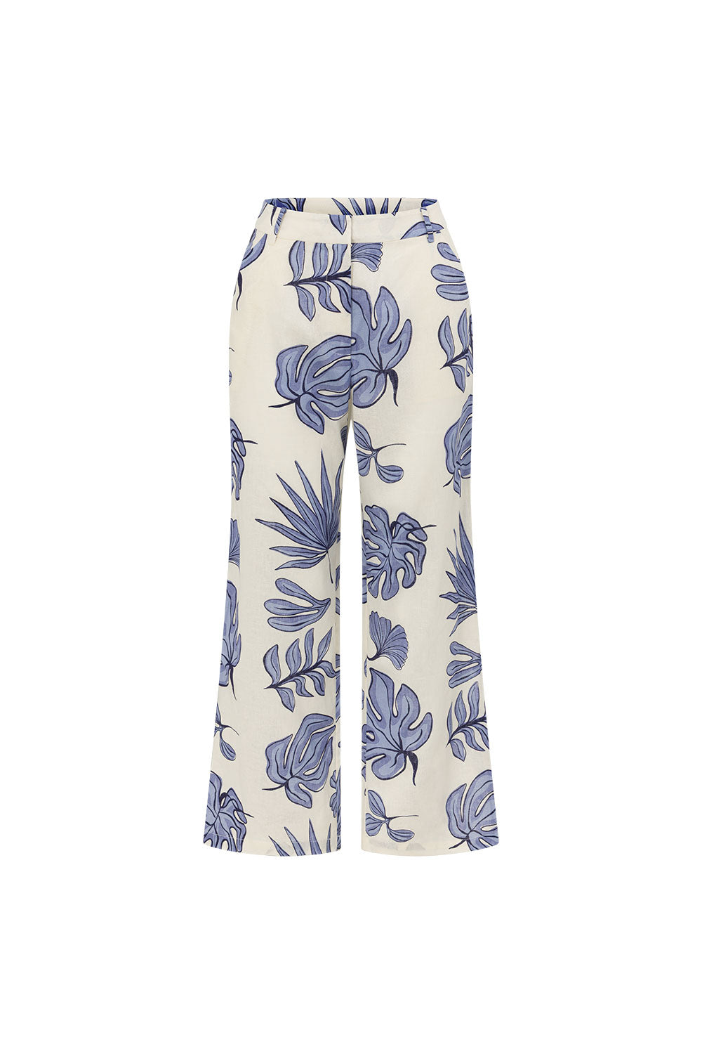 Blue Phylida Azure Print Saphira Trouser Pants