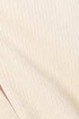 Off White Ribbed Boxy Short Sleeve Cinna Top