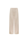 Grey Silky High Waist Relax Lyla Pants
