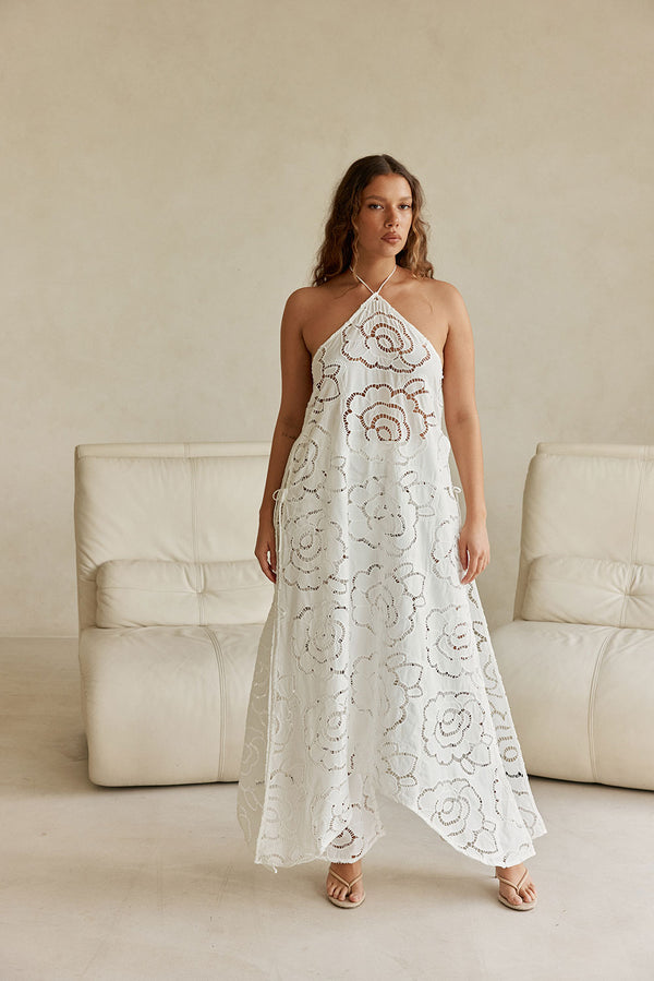 Whimsy Top - Flower Cutwork