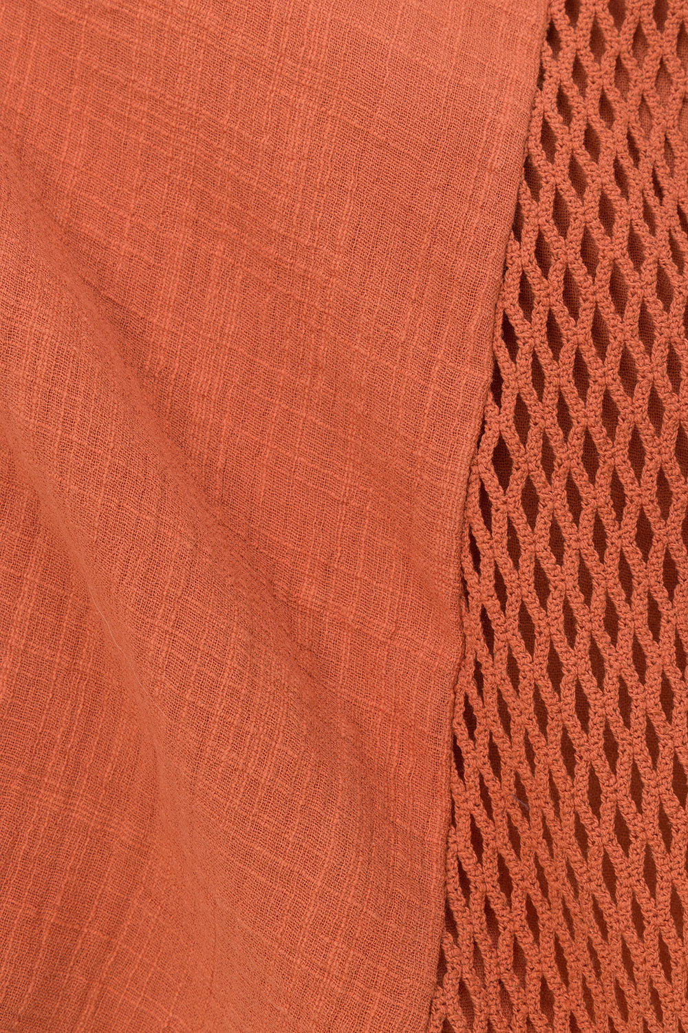 Blood Orange V Neck Dita Top