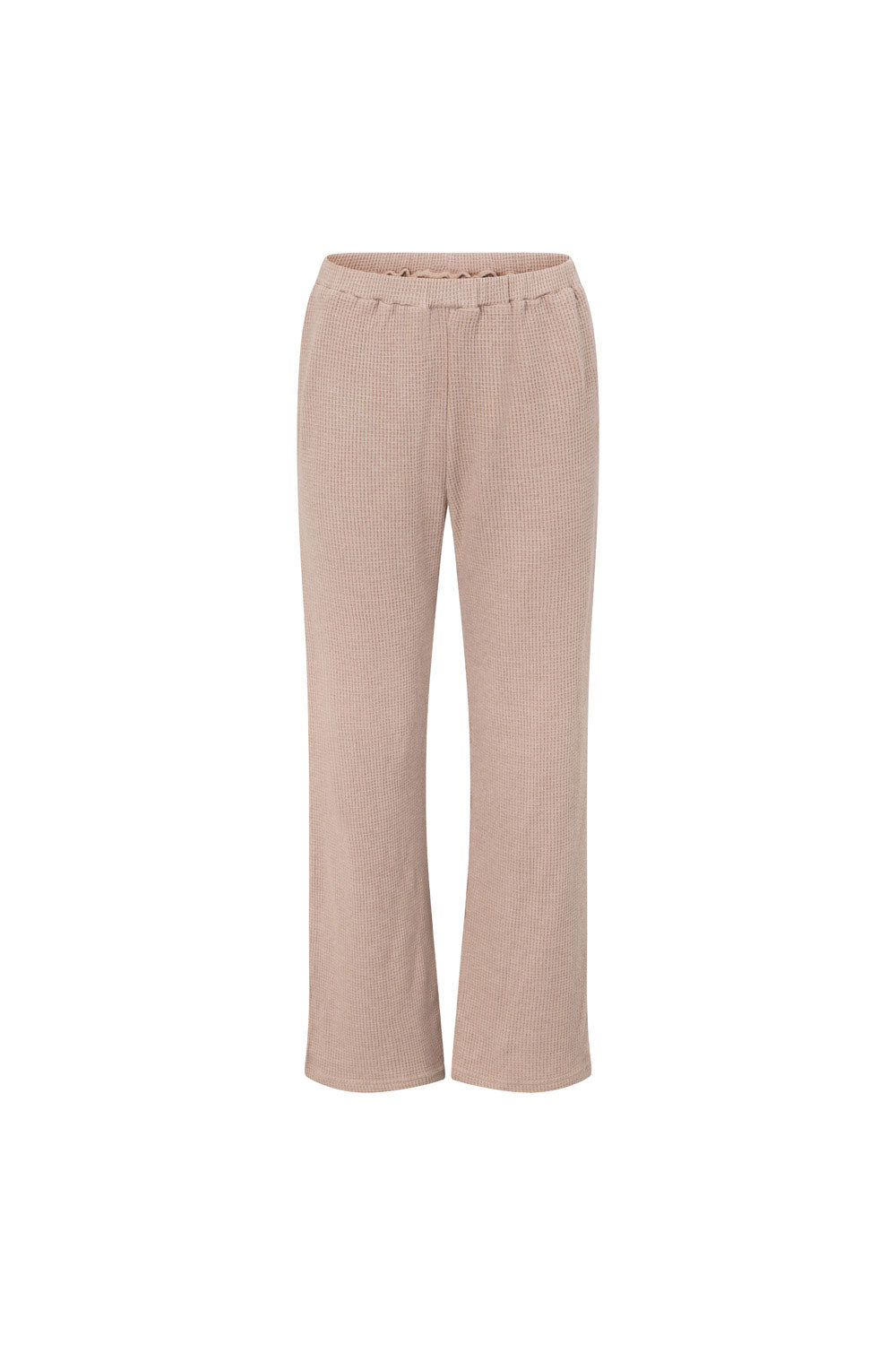Brown High Waist Elastic Lucien Pants