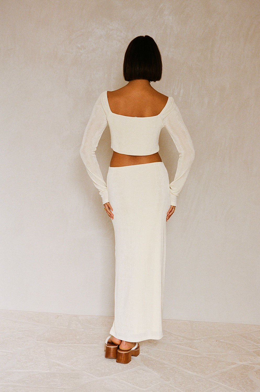 SAMPLE-Marcelle Top - Cream