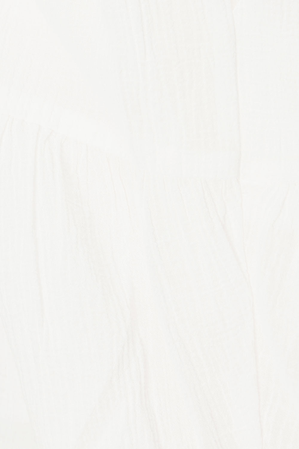 White Elastic Drawstring Flounce Pocket Elodie Shorts