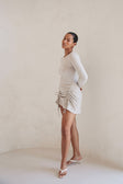 Kalani Knit Mini Dress - Grey