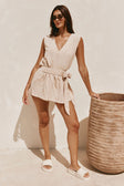 Sandy Playsuit - Tan