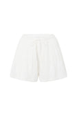 Farah Elasticated Tie Shorts - White