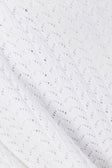 White Vintage Crochet Knit Strapless Maxi Maria Dress