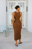 SAMPLE-Heather Skirt - Mahogany