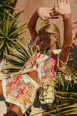 El Jardin Print Button Up Estella Shirt