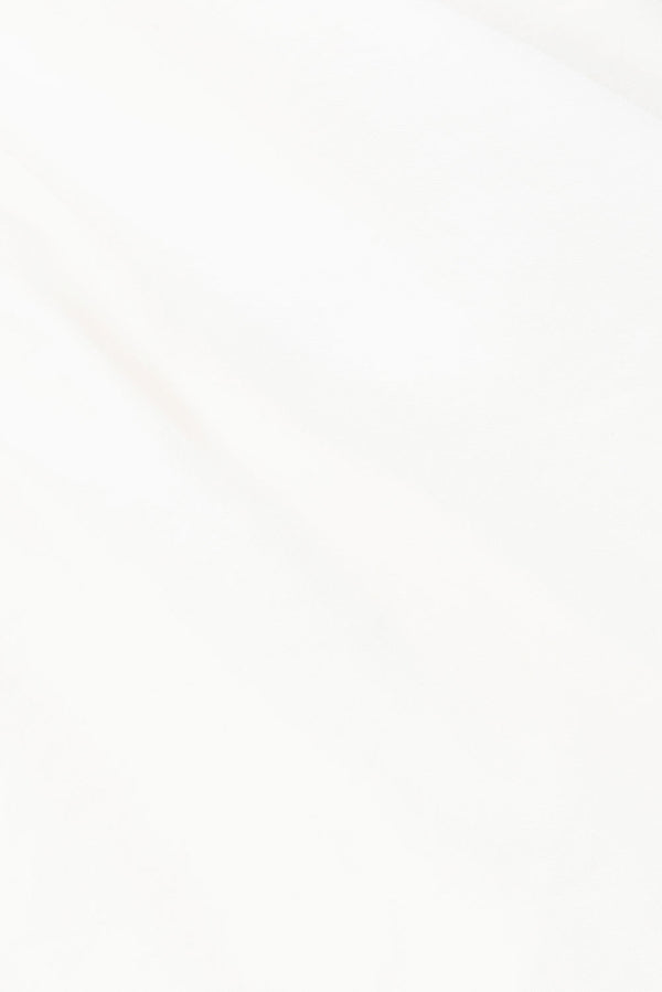 White High Waist Elastic Drawstring Octavia Shorts