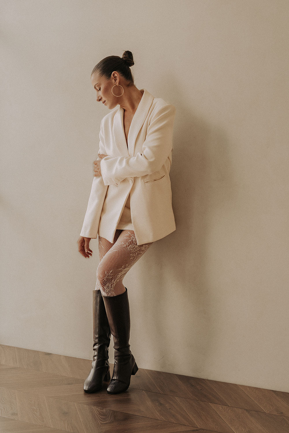 Lima Stockings - White