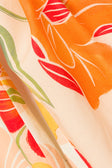 Chey Elasticated Tie Pants - Petal Scarf, Pink, White, Orange