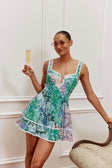 SAMPLE-Chloe Lace Up Dress - Jardin Raye