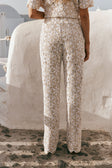 Kalila Crochet Pants - Ivory White Beige