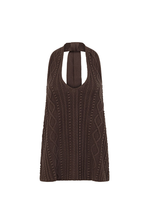 Azari Top - Brown