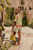 El Jardin Print Button Up Estella Shirt