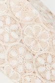 Kalila Crochet Pants - Ivory White Beige