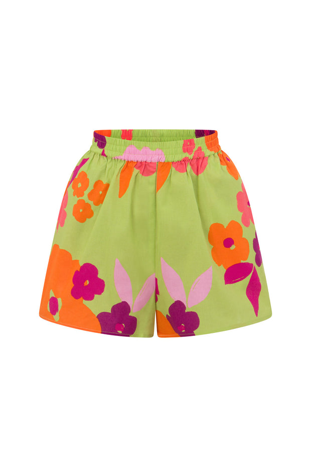 Thessy Set - Lime Floral