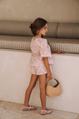 Kid's Bloom Pink Bikkie Mini Shorts
