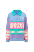 Pastel Pink Oversized Vintage Abbey Road Sweater