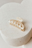 Ace Claw Hair Clip - White