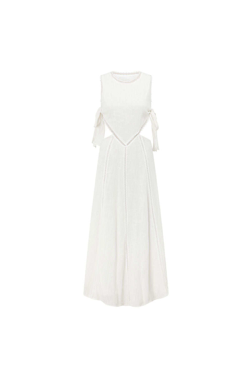 Aurelia Cutout Maxi Dress - White