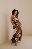 SAMPLE-Lessi Dress - Galene Brown