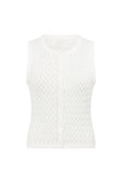 Avalon Knit Top  - White