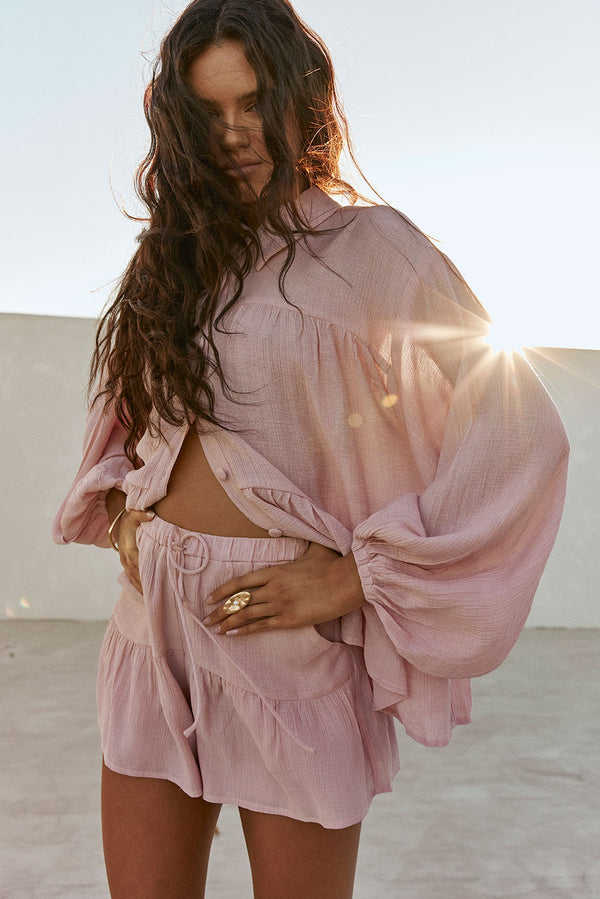 SAMPLE-Huxley Shorts - Blush