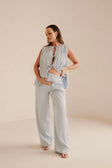 SAMPLE-Juliette Pants - Blue