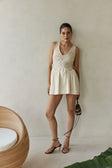 Tyla Dress - Cream