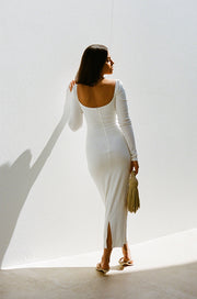 Carmen Dress - White
