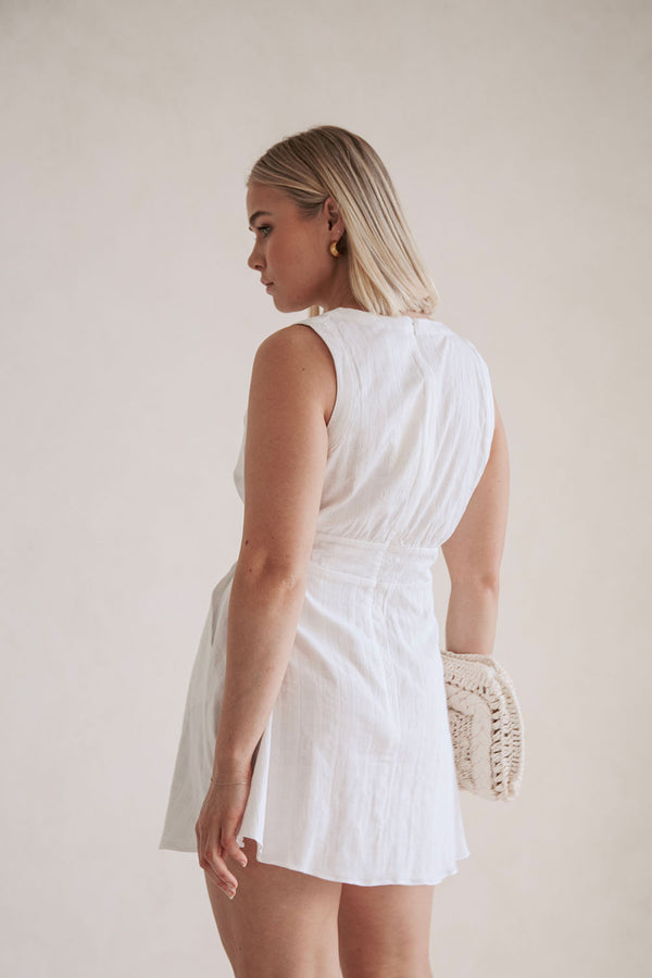 Shaeleagh Mini Dress - White