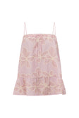 Bloom Pink Embroidered Babydoll Hazel Top
