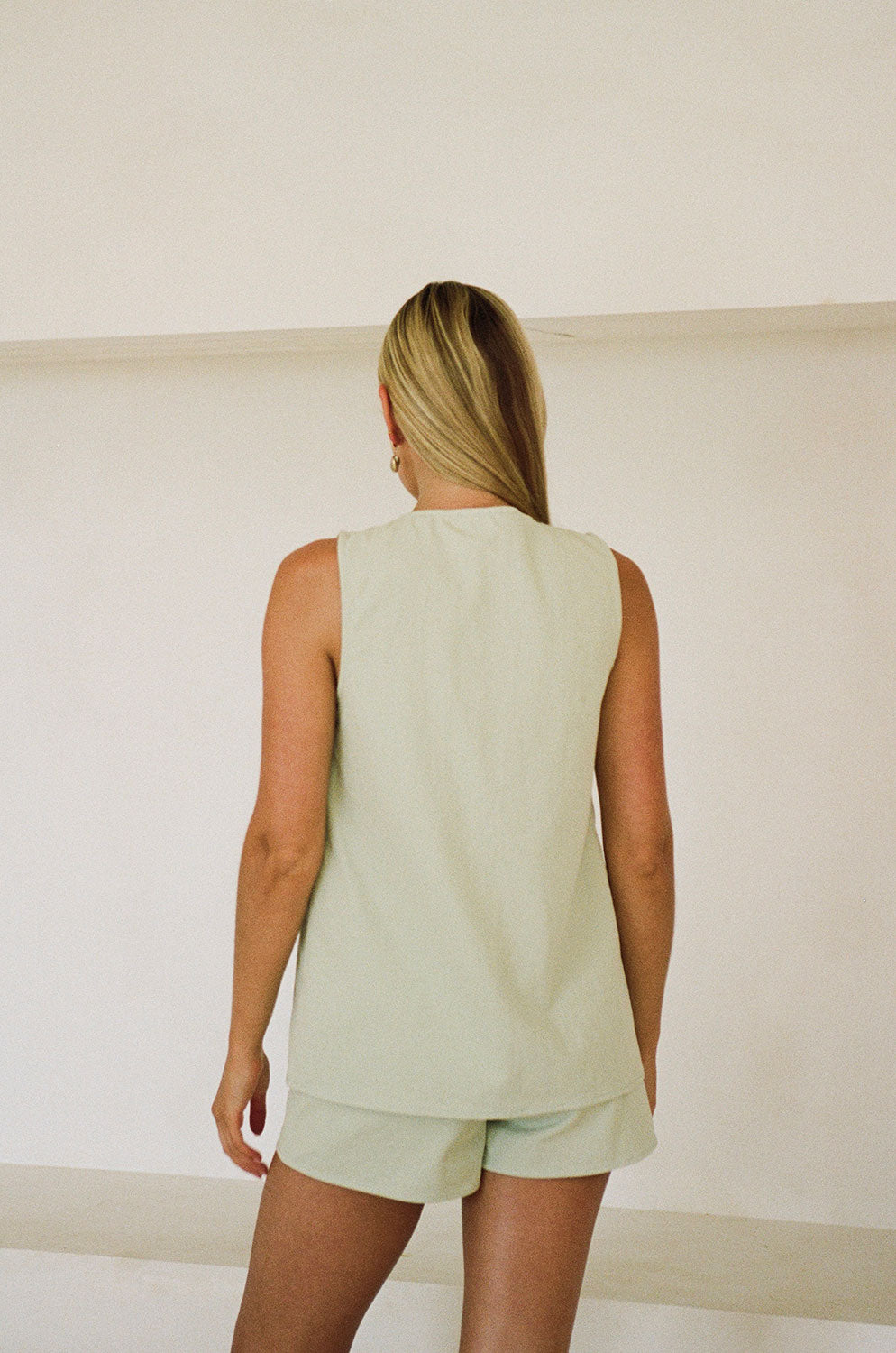 SAMPLE-Loralei Skort - Mint
