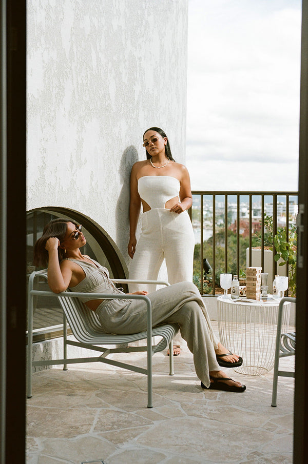 Amari Jumpsuit - White