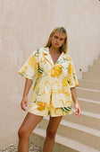 SAMPLE-Seona Shorts - Amalfi Citrus