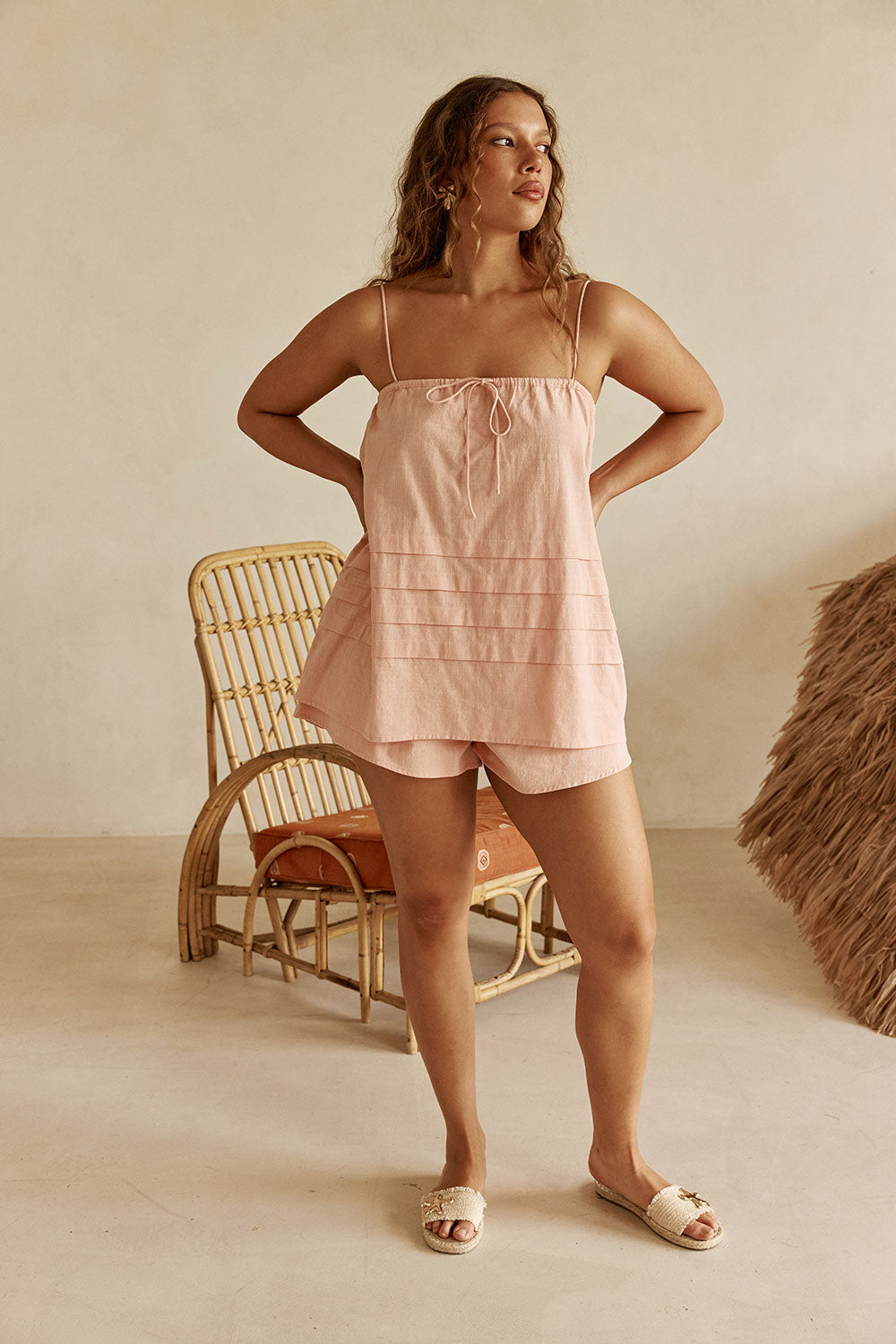 Minka Shorts - Blush