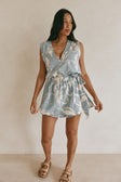 Sandy Playsuit - Ink Floral