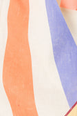 Orange Estivo Dusk Print Wrap Belt Francesca Shorts