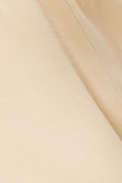 Cream Elastic High Waist Adelia Shorts