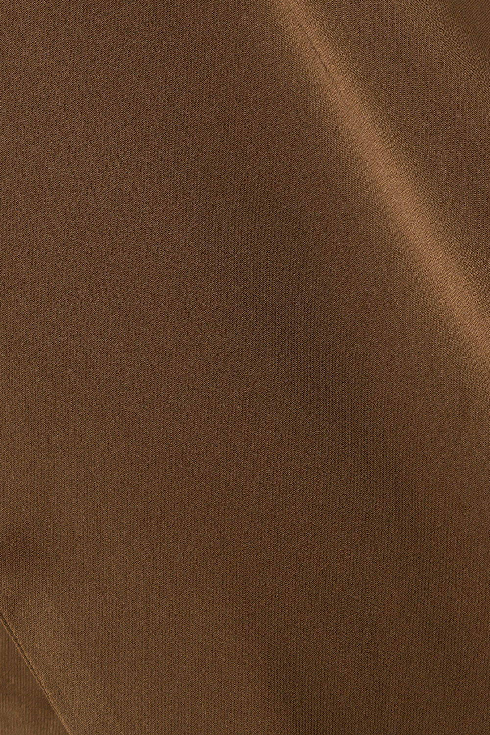 Brown Silky High Waist Drawstring Zuri Pants