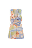 Dasha Dress - Flores Scarf