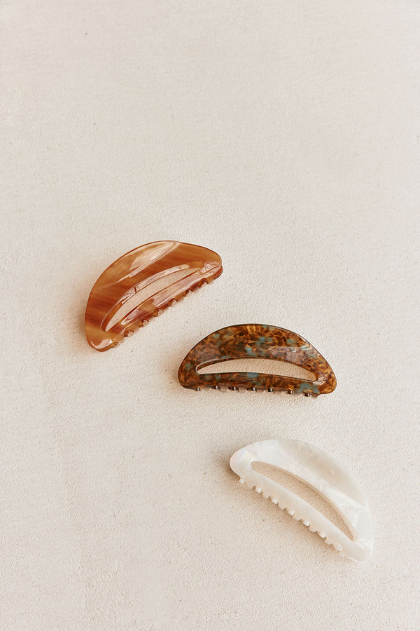 Anais Claw Clip - Tea