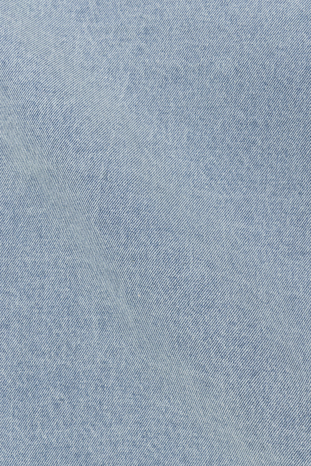 Blue Denim Open V Neck Loralei Top