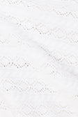 Cierra Off Shoulder Long Sleeve Top - White Knit