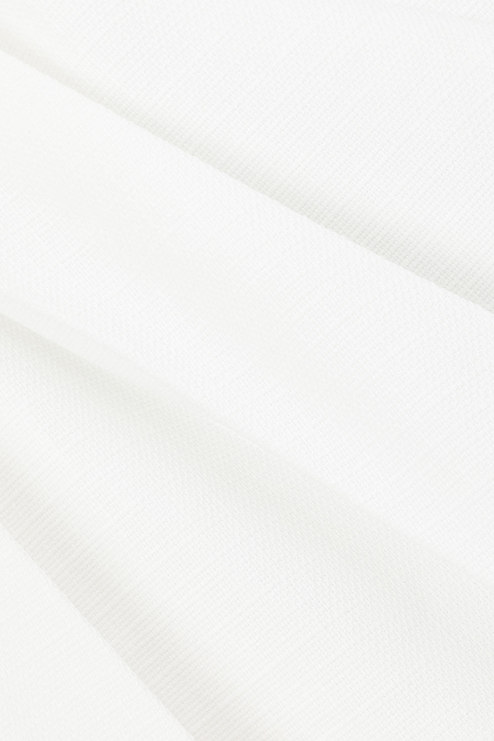 White Strapless Pleated Kamila Top