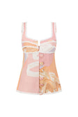 SAMPLE-Ragazza Top - Tramonto